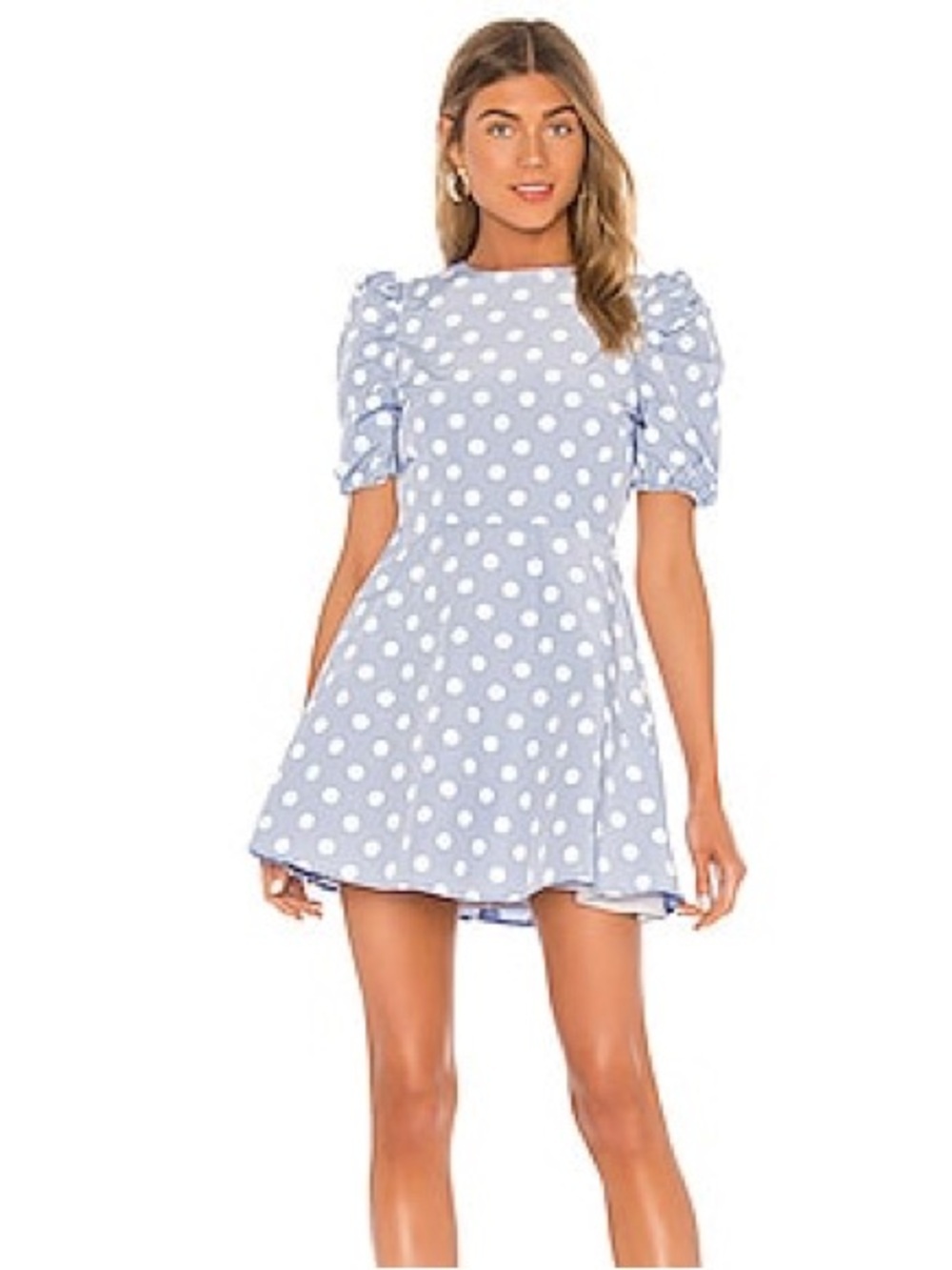 Like NEW Majorelle Polka Dot Mini Dress